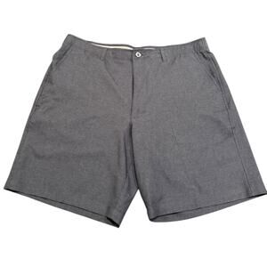 Bolle Golf Tech Shorts Mens 38 Dark Grey Charcoal Short Flat Front Pockets EUC